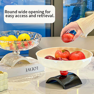 Plateau à collation en plastique PET, best-seller, base antidérapante empêchant les objets de rouler, pour comptoir de cuisine, organisateur moderne et élégant - Product Image 4