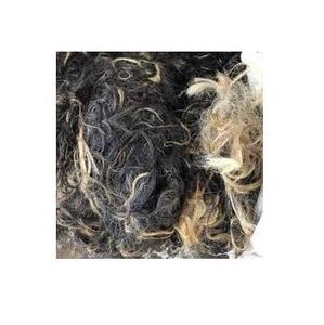 Bouquets de poils de buffle faits à la main, noir naturel, matériau artisanal rustique pour la décoration intérieure - Product Image 2