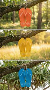 รองเท้าแตะแบบเปิดสีชมพูสดใส คุณภาพสูง พิมพ์ลายตามสั่ง ติดกาวอย่างดี ทำจากยาง EVA เหมาะสำหรับใช้งานกลางแจ้ง |   ผลิตในเวียดนาม - Product Image 4