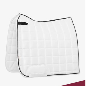 Euro Cavall Tapis de selle d'équitation pour dressage et saut, en tissu satiné Loire, avec doublure en maille et tissu extérieur mat brillant, très vendu - Product Image 1