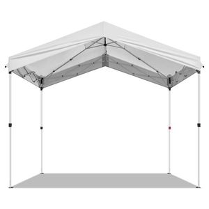 Toldo Exterior de 10x10 pies en Blanco, Pérgola y Gazebo Elegantes para Exteriores - Product Image 5