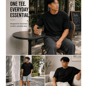 Ovrsizes Streetwear Gym T-<b>Shirt</b> With Custom Designed Logo Anti Shrink Short Sleeves Crew Neck Design Low Price Custom T-<b>Shirt</b> - Product Image 5