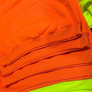 Sudaderas Extra Grandes de Algodón Sólido para Hombre, Color Naranja, Precio Económico - Product Image 6