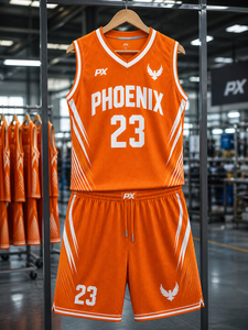 Conjunto de Uniforme de Baloncesto para Hombre, Jersey y Pantalones Cortos con Logotipo del Equipo Personalizado, Tejido Transpirable Ligero de Secado Rápido, Proveedor de Ropa Deportiva - Product Image 6
