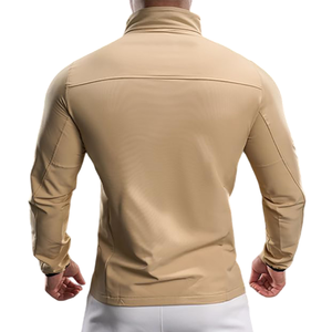 Veste d'extérieur pour homme, protection contre les intempéries, logo personnalisé, design unique, streetwear haut de gamme, coupe-vent, softshell pour homme - Product Image 2