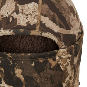 Pasamontañas Táctico de Camuflaje para Caza, Forrado de Forro Polar, Cálido para Invierno, Máscara Facial Completa, Cortavientos, Capucha Térmica para Exteriores, Calentador de Cuello - Product Image 6