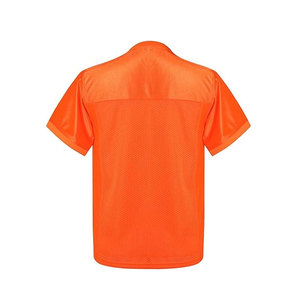 เสื้ออเมริกันฟุตบอลแบบยูนิเซ็กซ์ สกรีนโลโก้ได้ตามต้องการ ผ้าโพลีเอสเตอร์ระบายอากาศดี แขนสั้น ดีไซน์ล่าสุด ชุดกีฬา - Product Image 3