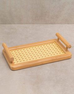 Bandeja de Madera de Diseño Popular con Asa, con Color y Tamaños Personalizados a Precios de Mayoreo - Product Image 3