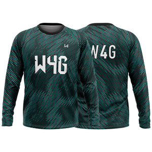 เสื้อยืดออกกำลังกายผู้ชายแบบไร้ตะเข็บ แขนยาว ยืดได้สี่ทิศทาง น้ำหนักเบา เป็นมิตรกับสิ่งแวดล้อม แห้งเร็ว เหมาะสำหรับใส่พักผ่อน - Product Image 1