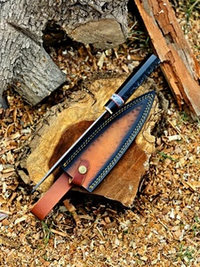 มีดทำครัวเหล็กดามัสกัสทองแดงระดับมืออาชีพ – ผู้จัดจำหน่ายมีดสำหรับร้านอาหาร - Product Image 3