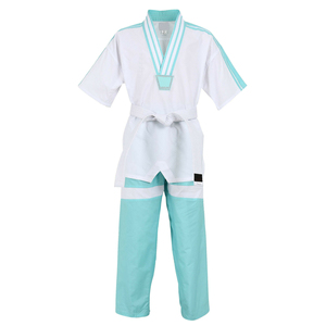 Nuevo Diseño de Ropa de Artes Marciales, Uniforme de Taekwondo de Alta Calidad, Transpirable y Ligero - Product Image 1