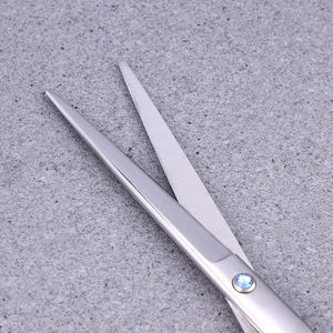 Tijeras Curvas de Peluquería Canina con Diseño Personalizado 2025, Borde Recto, Doble Gancho, para Cortar el Pelo de Mascotas - Product Image 6