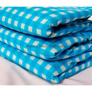 Tissu en coton indien imprimé à la main, magnifique impression au bloc artisanal par Robe Cotton Textile Fabrics, tissus en coton imprimé pour vêtements féminins - Product Image 2