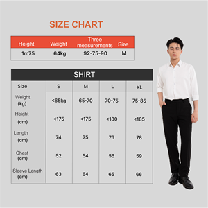 เสื้อเชิ้ตผู้ชายสีเทา ผ้าป๊อปลิน แขนยาว ปกคอพับ สีพื้น ปักโลโก้ได้ตามต้องการ ด้านหน้าและด้านหลัง ดีไซน์สำหรับใส่ในโอกาสทางการ ฤดูใบไม้ผลิ - Product Image 6