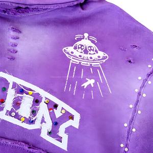 Sudadera con Capucha Extra Grande de Forro Polar para Hombre, Transpirable, Cómoda para Uso Diario, con Capucha Ajustable, Diseño Sólido, Varias Tallas - Product Image 5