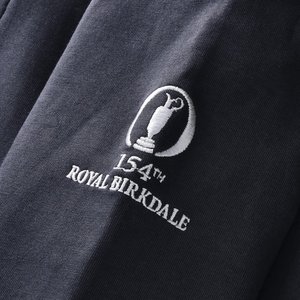 Sweat à capuche numérique uni à fermeture éclair intégrale, coupe classique, 80 % coton 20 % polyester, avec logo brodé, pour poignets et ourlet côtelés en maille, vêtements de sport de golf - Product Image 5