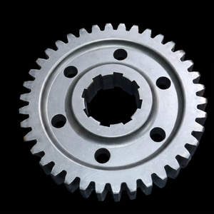 Engranaje Cónico Externo Mecanizado por CNC de Acero con Bajo Contenido de Carbono de Alta Calidad para Uso Industrial, Certificado ISO por Vartis Engineering Gujarat India - Product Image 1