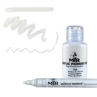 Qualité Titane Blanc Fine Art Encre Haute Pigmenté Pur Acrylique Encre Diy Bouteille De 60Ml Art-Pigment-Encre Pour Artiste Peinture