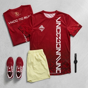 เสื้อวิ่งออกงานเสื้อกีฬาผ้าประสิทธิภาพสูงสำหรับกิจกรรมชุมชนและการฝึกอบรมกลางแจ้ง - Product Image 4