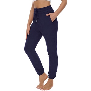 High-Waisted <b>Ladies</b> Joggers XL Sweatpants Lace XL Women's Casual Sweatpants Loose Drawstring Winter Workout Lounge <b>Pants</b> Pockets - Product Image 1