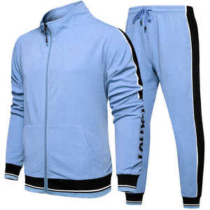Conjunto Deportivo Unisex, Cómodo, Informal, para Correr, de 2 Piezas, Transpirable, Ecológico, de Poliéster/Algodón, Corte Ajustado, para Fitness - Product Image 4