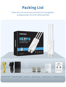 COMFAST Dual Band Outdoor Wifi7 Industrial Router CF-EW87 3600Mbps 802.11be Outdoor WiFi 7 AP Supports Mesh Networking - Product Image 6