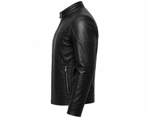 Premium Designer <b>Leather</b> Jacket for Men Genuine <b>Leather</b> Luxury Fashion Outerwear Stylish Comfortable Modern Everyday Wear Jacket - Product Image 5