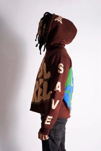 Vente en gros Fabricant Hoodie Streetwear Décontracté Oversize en Molleton 100% Coton avec Cordons de poche, Bords coupés et Ourlet brut, Coupe classique - Product Image 2