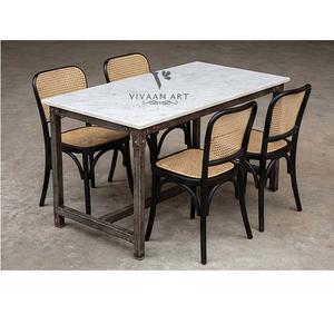 Juego de Mesa y Sillas de Comedor de Madera de Lujo, Muebles Elegantes para el Hogar, Restaurante, Cafetería y Hotel - Product Image 4