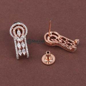 Fashion <b>Chandelier</b> Earrings Small Studs for Party Wear - Product Image 3