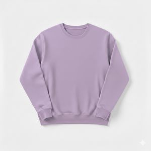 Women Winter Long Oversized Sweatshirt Modern Casual Silhouette Midweight Cotton Blend Plush Interior Everyday Pullover <b>Top</b> <b>Mock</b> - Product Image 1