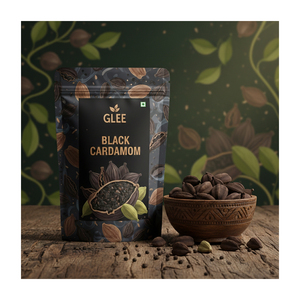 Gousse de cardamome noire naturelle, épice entière de qualité supérieure pour aromatiser le biryani, les currys et les masala - Product Image 1