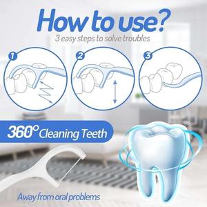 Vente en gros de fil dentaire manuel Younifloss de qualité supérieure certifié CE Classe I, blanchiment des dents, nettoyage interdentaire - Product Image 5