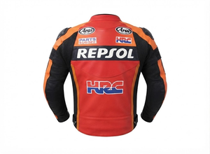 Zonda Motorcycle <b>Racing</b> <b>Jacket</b>/Chaqueta Men’s Cowhide Leather CE Level 2 Protective Riding Gear - Product Image 2