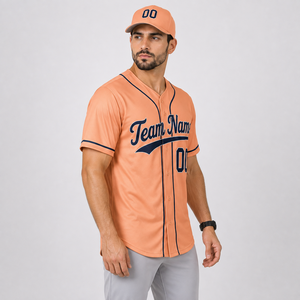 Maillot de baseball confortable fabriqué avec un tissu résistant pour l'entraînement en équipe et les matchs, offrant des performances durables. - Product Image 4