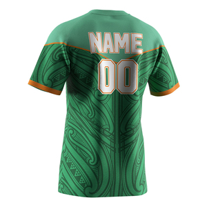 High Quality Mens Retro Soccer Jersey Football Training <b>Shirt</b> OEM Supplier - Product Image 4
