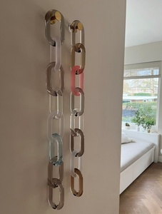 Adornos de Pared de Cadena Acrílica Modernos Hechos a Mano, Artículos Decorativos para el Hogar Personalizados, para Colgar, Venta al por Mayor, Resina Mate Adorable - Product Image 2