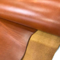 Aksesoris Koper Sofa Kulit Sapi Asli Baru dari Produsen, Motif Chameleon Anti-Pil, Pola Solid, Kulit Asli Grosir