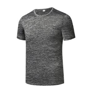 T-shirt de sport à manches courtes pour homme, coupe ajustée, séchage rapide, idéal pour la course à pied et l'entraînement, collection mode fitness 2026, vente en gros - Product Image 3