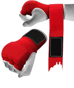 Bandages de boxe en coton avec logo personnalisé, antidérapants, soutien du poignet pour le Muay Thai, bandage d'entraînement, vente en gros, professionnel - Product Image 5