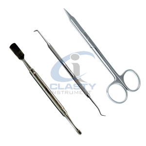 ชุดเครื่องมือถอนฟันสัตว์ CLASTY INSTRUMENTS ชุดเครื่องมือผ่าตัดทางทันตกรรม ทำจากสแตนเลส สำหรับการผ่าตัดช่องปากด้วยมือ - Product Image 4