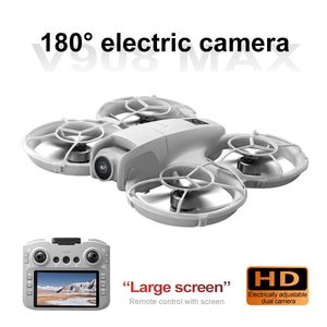 Dron Cuatricóptero V908MAX para Exteriores para Principiantes, Cámara FPV con Ángulo Amplio de 120 Grados, Giros de 360 Grados Motorizados - Product Image 3