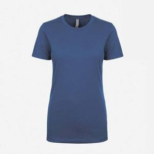 เสื้อยืดแขนสั้นคอกลมทรงปกติสำหรับผู้หญิง Next Level Apparel เนื้อผ้านุ่ม ระบายอากาศได้ดี แห้งเร็ว เหมาะสำหรับฤดูร้อน ผลิตจากผ้าฝ้าย 100% ราคาขายส่ง - Product Image 5