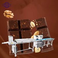 Machine à fabriquer des pépites de chocolat en acier inoxydable SINOFUDE, ligne de production de chocolat automatique multifonctionnelle