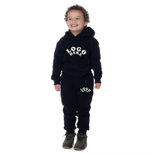 Customize Kids <b>tracksuit</b> Set Sweatsuits Kids Hoodies Set Baby Solid Colors Sweatpants and Hoodies <b>Tracksuits</b> Two Piece Set - Product Image 6