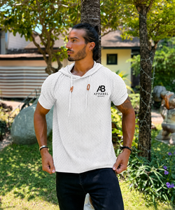 T-shirt décontracté à manches courtes 100 % coton pour homme de la marque AMY, coupe classique, personnalisable avec logo, vente en gros - Product Image 4