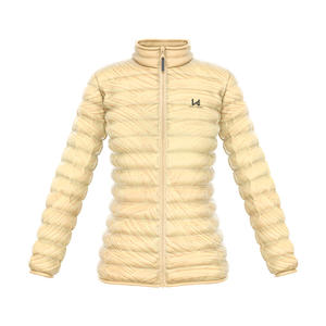 Veste matelassée zippée personnalisée pour femme, coupe classique, en coton et polyester, imperméable, coupe-vent et respirante - Product Image 5