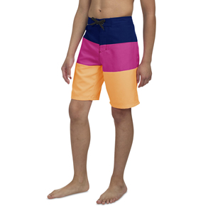 กางเกงขาสั้นสำหรับเล่นน้ำสำหรับผู้ชาย ผ้าแห้งเร็ว สวมใส่สบาย ชุดว่ายน้ำสไตล์คลาสสิกสำหรับฤดูร้อน เหมาะสำหรับการพายเรือและกิจกรรมชายหาด - Product Image 5