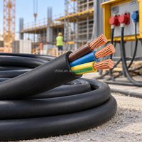 Câble d'alimentation flexible, fil d'extension électrique industriel pour la construction, l'usage maritime
