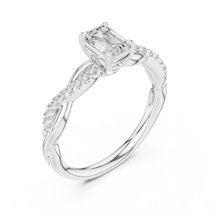 INFINITE SPARKLE 10K Claddagh Bague en argent irlandais Cadeau symbolique - Product Image 5